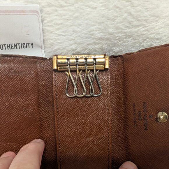 Authentic Louis Vuitton Monogram Key Wallet - Picture 12 of 13